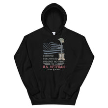 Load image into Gallery viewer, USA Veteran Series P2 Unisex Hoodie - Siddh Studio
