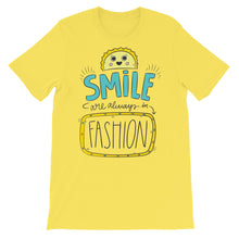 Load image into Gallery viewer, Happy &quot;Smile Are Always In Fashion&quot; Unisex T-Shirt - Siddh Studio
