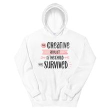 Load image into Gallery viewer, Motivational &quot;The Creative Adult&quot; Unisex Hoodie - Siddh Studio
