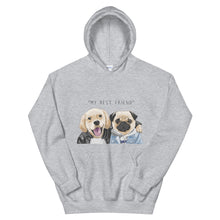 Load image into Gallery viewer, Dog &quot;My Best Friend&quot; Unisex Hoodie - Siddh Studio
