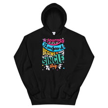 Load image into Gallery viewer, Just Saying &quot;A Journey Of A Thousand Miles&quot; Unisex Hoodie - Siddh Studio
