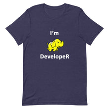Load image into Gallery viewer, Technology &quot;I&#39;m Hadoop Developer&quot; Dark Color Unisex T-Shirt - Siddh Studio
