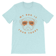 Load image into Gallery viewer, Dog &quot;My Dog Is Cooler Than Your&#39;s&quot; Unisex T-Shirt - Siddh Studio
