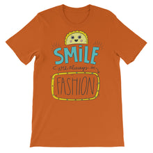 Load image into Gallery viewer, Happy &quot;Smile Are Always In Fashion&quot; Unisex T-Shirt - Siddh Studio
