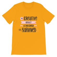 Load image into Gallery viewer, Motivational &quot;The Creative Adult&quot; Unisex T-Shirt - Siddh Studio
