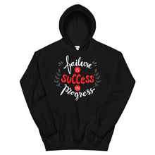 Load image into Gallery viewer, Motivational &quot;Failure Is Success&quot; Unisex Hoodie - Siddh Studio
