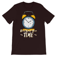 Load image into Gallery viewer, Action &quot;Don&#39;t Waste Your Time&quot; Unisex T-Shirt - Siddh Studio
