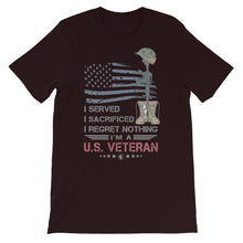 Load image into Gallery viewer, USA Veteran Series P2 Unisex T-Shirt - Siddh Studio
