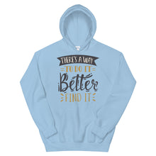 Load image into Gallery viewer, Fact &quot;There&#39;s A Way To Do It&quot; Unisex Hoodie - Siddh Studio
