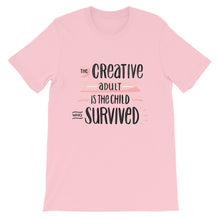 Load image into Gallery viewer, Motivational &quot;The Creative Adult&quot; Unisex T-Shirt - Siddh Studio
