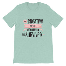 Load image into Gallery viewer, Motivational &quot;The Creative Adult&quot; Unisex T-Shirt - Siddh Studio

