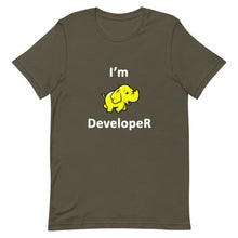 Load image into Gallery viewer, Technology &quot;I&#39;m Hadoop Developer&quot; Dark Color Unisex T-Shirt - Siddh Studio
